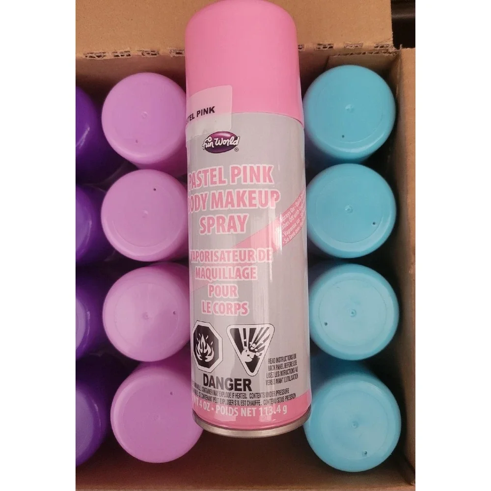 Fun World Lot Of 24 Spray‎ Body Make Up